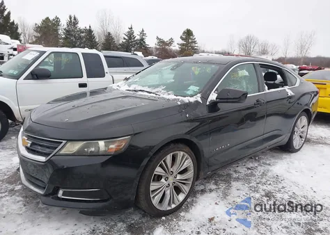 2014 Chevrolet Impala 1Ls из США, поврежденный, VIN 2G11Y5SL8E9110852